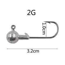 Load image into Gallery viewer, 10PCS Spherical Lead Head Hooks