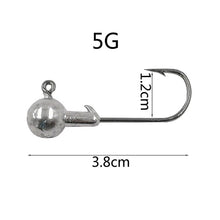 Load image into Gallery viewer, 10PCS Spherical Lead Head Hooks