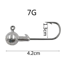 Load image into Gallery viewer, 10PCS Spherical Lead Head Hooks