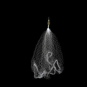 Spring Shoal Fishing Net with Night Luminous Beads