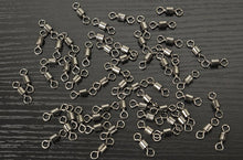 Load image into Gallery viewer, 50PCS Ball Bearing Swivel Solid Rings