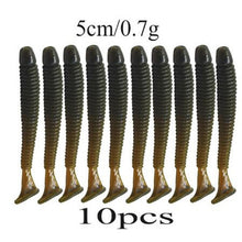 Load image into Gallery viewer, 10PCS Soft Worm Fishing Lures