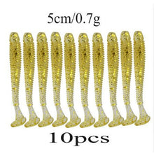 Load image into Gallery viewer, 10PCS Soft Worm Fishing Lures