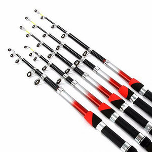 Telescopic Glass Fiber Fishing Rod