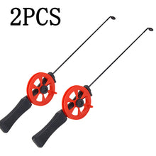 Load image into Gallery viewer, 2PCS Ice Fishing Rod With Reel